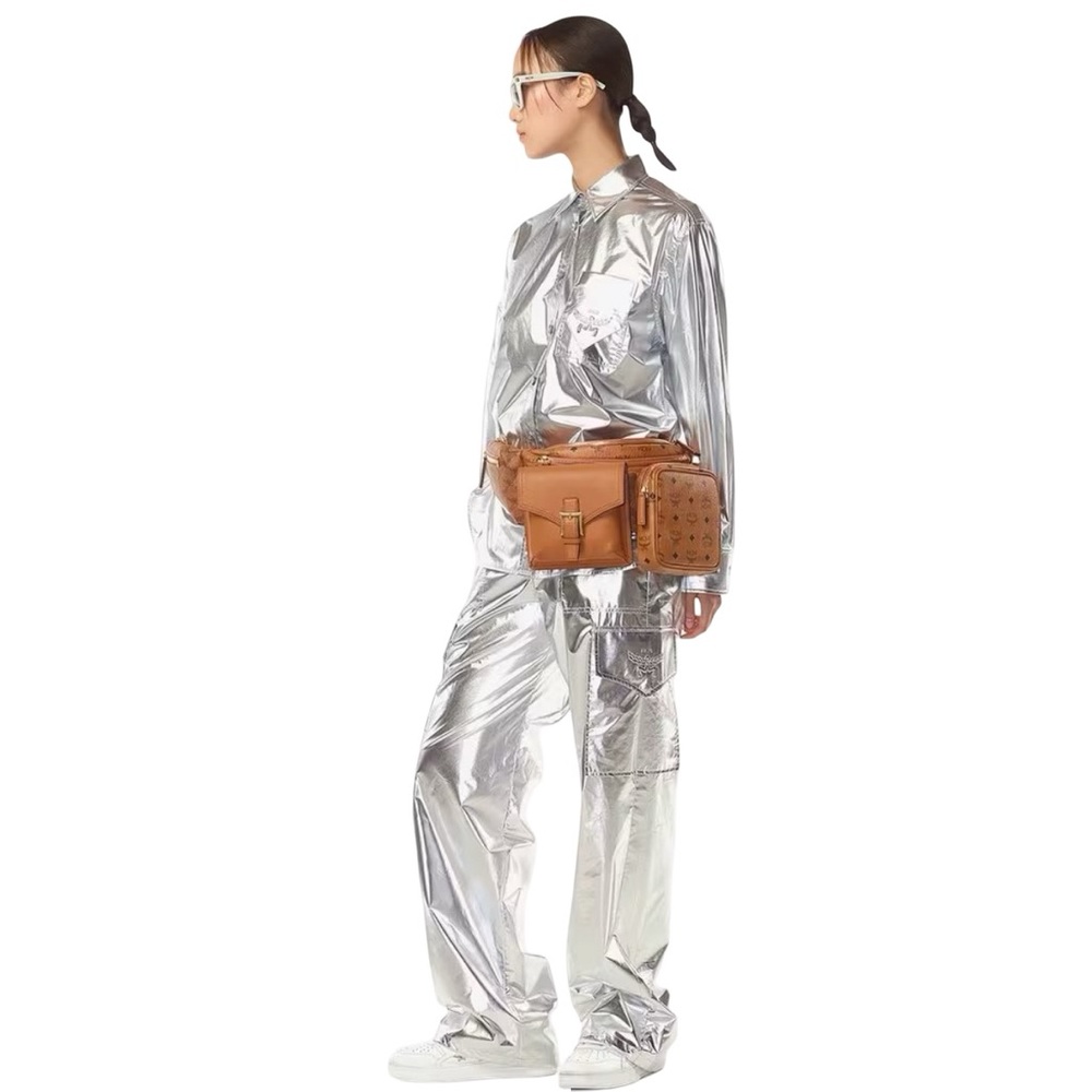 MCM Aren Multi-Backpack In Visetos - Picture 9 of 10